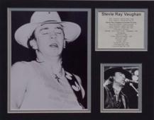 Stevie Ray Vaughn - Matted Picture