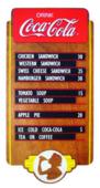 Coca-Cola - Wood Menu Board