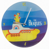Beatles "Yellow Submarine" Glass Clock