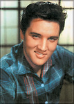 Elvis - Blue Shirt Magnet