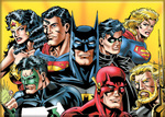 DC Heroes Magnet