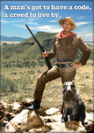 John Wayne - Creed Magnet