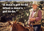 John Wayne - Man's Gotta Magnet