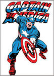 Captain America - White Background Magnet
