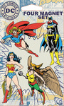DC Girls Four Pack of Magnets