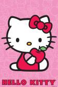Hello Kitty - Pink Apple 11x17