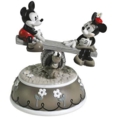 Mickey and Minnie Mouse See-saw Musical Figurine
