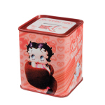 Betty Boop Square Tin Coin Bank