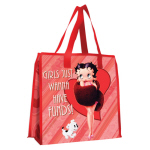 Betty Boop Large Recycled Tote