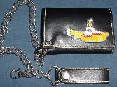 Beatles Yellow Sub Wallet w/Chain