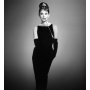 Audrey Hepburn Black Dress Poster