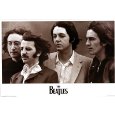 Beatles Sepia Poster