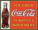 Coke- Sold Here in Bottles