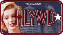 Marilyn Monroe HLYWD License Plate