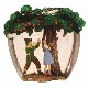 Wizard of Oz Apple Tree Resin Figurine