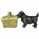 Wizard of Oz Toto and Basket S&P Shakers