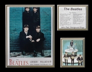 Beatles - The Paladium Matted Photo