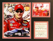 Dale Earnhardt Sr. & Jr. Matted Photos