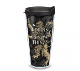 Game of Thrones - I Drink and I know Things Lannister 24oz Tervis Cup