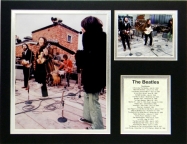 Beatles - Rooftop Matted Photos