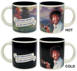 Bob Ross Self Painting Mug