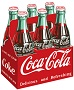 Coke Six Pack Embossed Die-Cut Sign