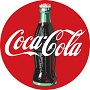 Coke Disk Embossed Sign