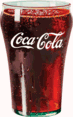 COKE - Die-cut Glass