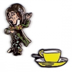 Alice in Wonderland- Mad Hatter Pin Set