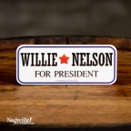 Willie Nelson- For President Magnet