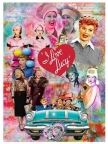 I Love Lucy- Colorful Collage Magnet