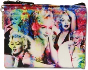 Marilyn Monroe- Colorful Collage Coin Purse