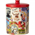 Mickey Mouse Cylindrical Cookie Jar