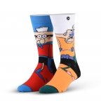 Spongebob- Mermaid Man & Barnacle Boy Socks