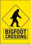 Bigfoot- Bigfoot Crossing Magnet