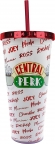 Friends- Central Perk Foil Cup w/ Straw