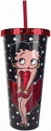 Betty Boop Foil Cup w/ Straw