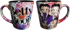 Betty Boop- Colorful Collage Mug
