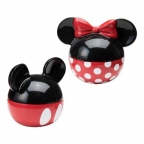 Mickey & Minnie - Head Shaped Salt & Pepper Set