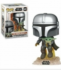 Star Wars: The Mandalorian- The Mandalorian w/ Child #402 Pop!