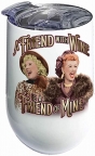 I Love Lucy- Friends Stainless Steel Wine Tumbler