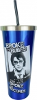 Elvis- Mugshot Stainless Steel Cup w/ Straw