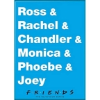 Friends- Names Magnet