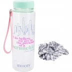 Sex & the City Water Bottle + Scrunchie