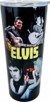 Elvis Collage Stainless Steel Travel Mug