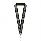 Grateful Dead- Dancing Bears Lanyard