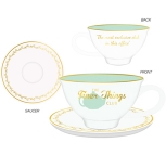 The Office- Finer Things Club Tea Cup & Saucer Set