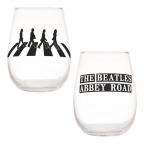 Beatles- Abbey Road Stemless Wine Glass 2 Pack
