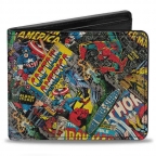 Retro Marvel Comics Bi-Fold Wallet