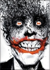 Joker Face of Bats Magnet